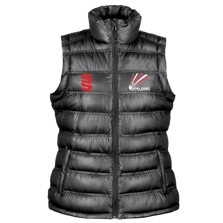 Women's Padded Gilet : Black