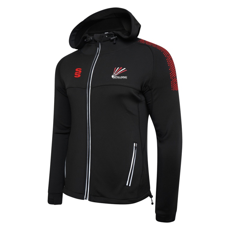 Dual Full Zip Hoody : Black