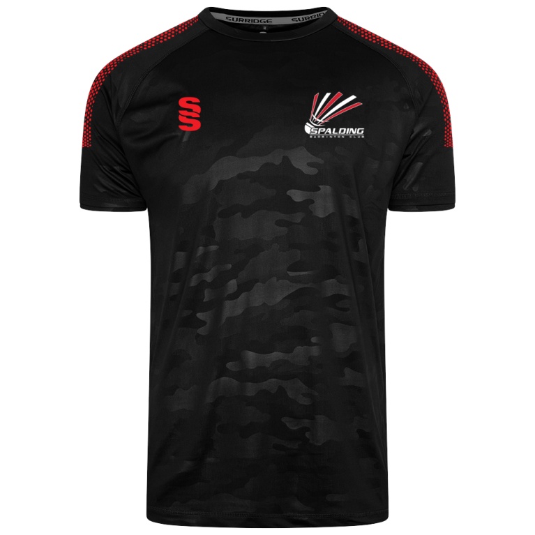 Women's Camo T-Shirt : Black